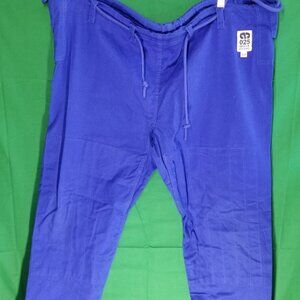 Moya Brand GI Pants Only Blue Brazilian Jiu Jitsu Men's Size A4 New without Tag
